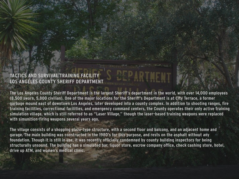 emergency training facility