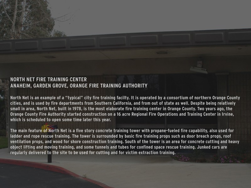 emergency training facility