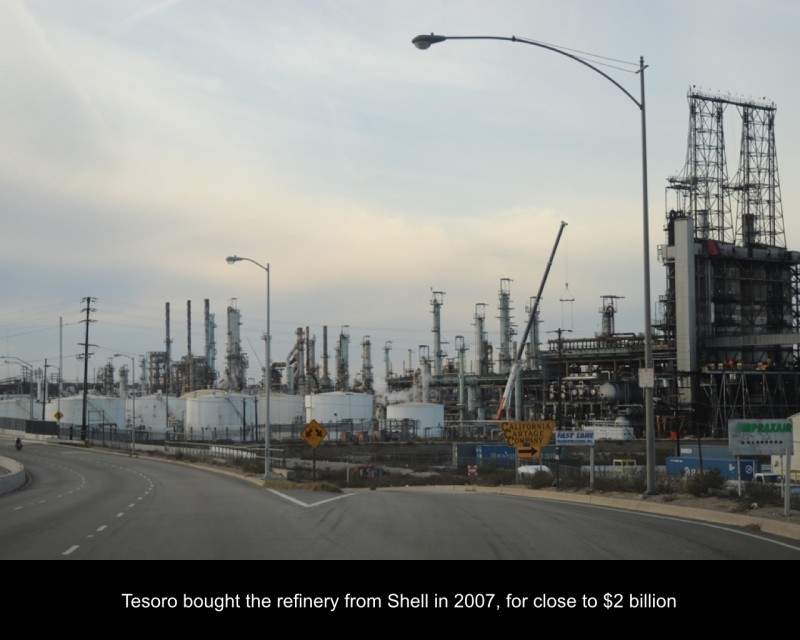 oil refinery
