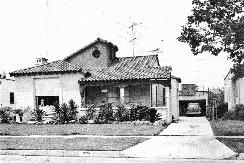 1529 Stearns Drive, Los Angeles, 1961