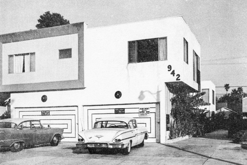 942 North Spaulding Avenue, West Hollywood, 1962