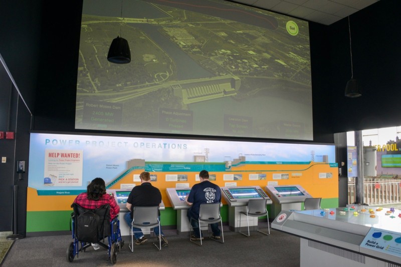 image from pumped storage exhibit